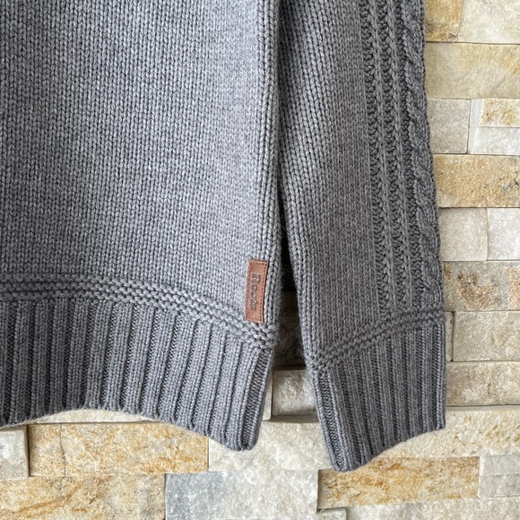 NWT Roots Aspen Mock neck cashmere sweater, SML - Picture 3 of 5